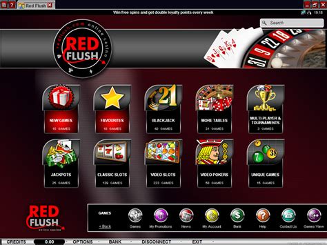 O casino red flush casino bonus de boas vindas